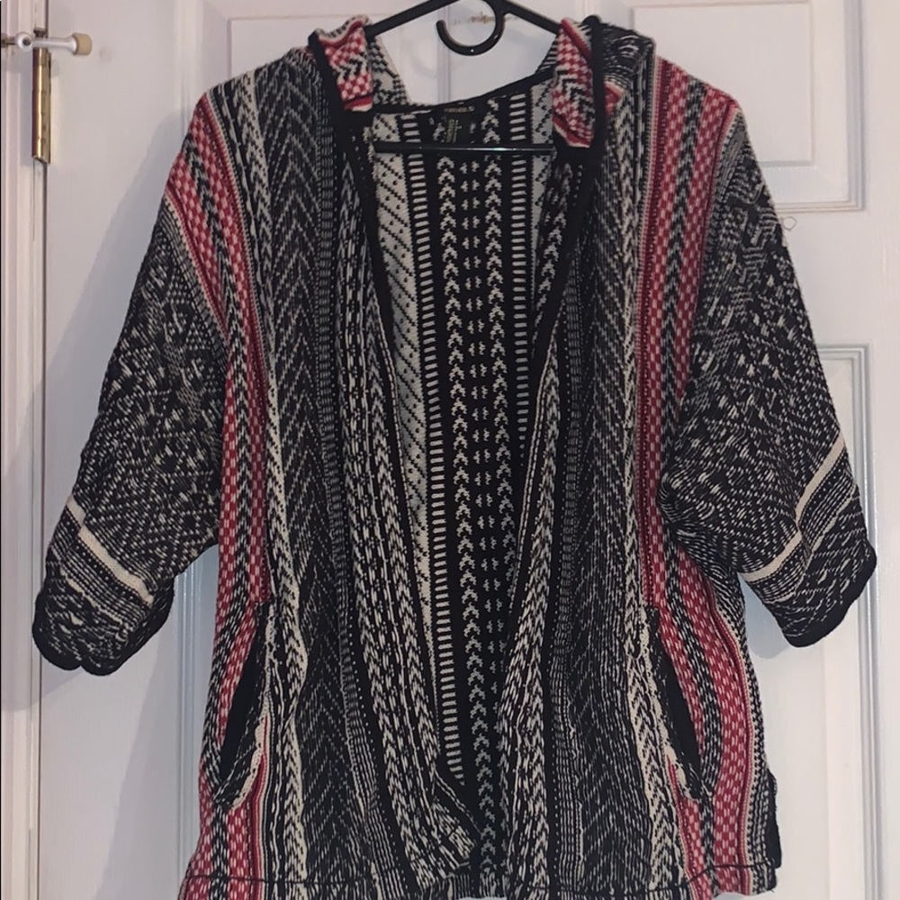 Forever 21 short sleeve cardigan